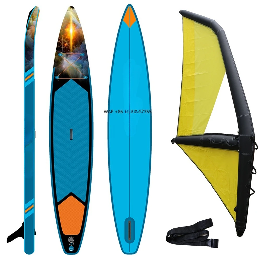 

OEM high quality handheld inflatable wing foil sail 4M/5M/6m kite wing foil kite surf wing boat hydrofoil boat water sports