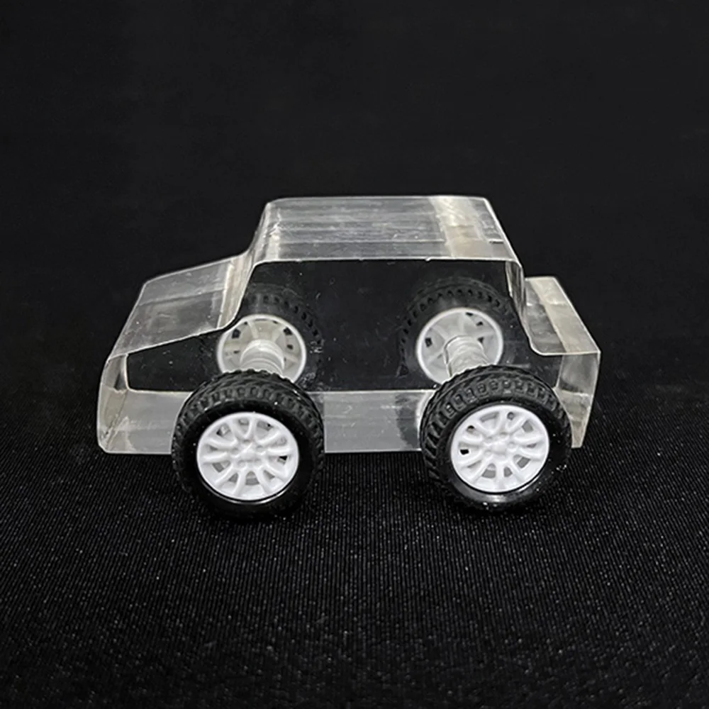 Car Buggy Magic Trick Crystal Car Find The Chosen Card Prediction Magia Props Close Up Illusions Gimmicks Comedy Accessories