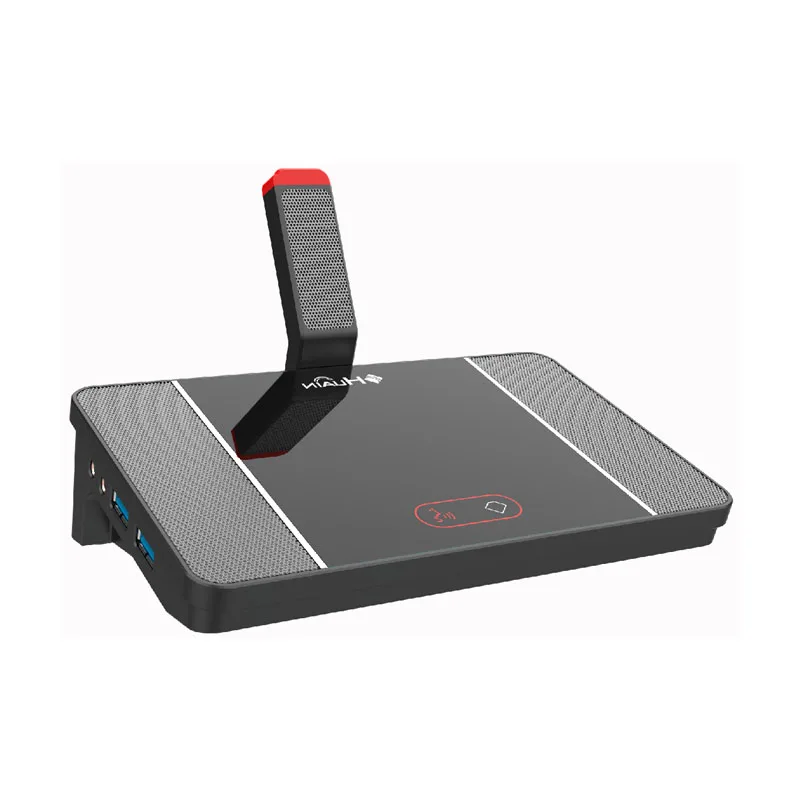 Custom logo Speech Wired Discussion Device Conference System with Touch Screen
