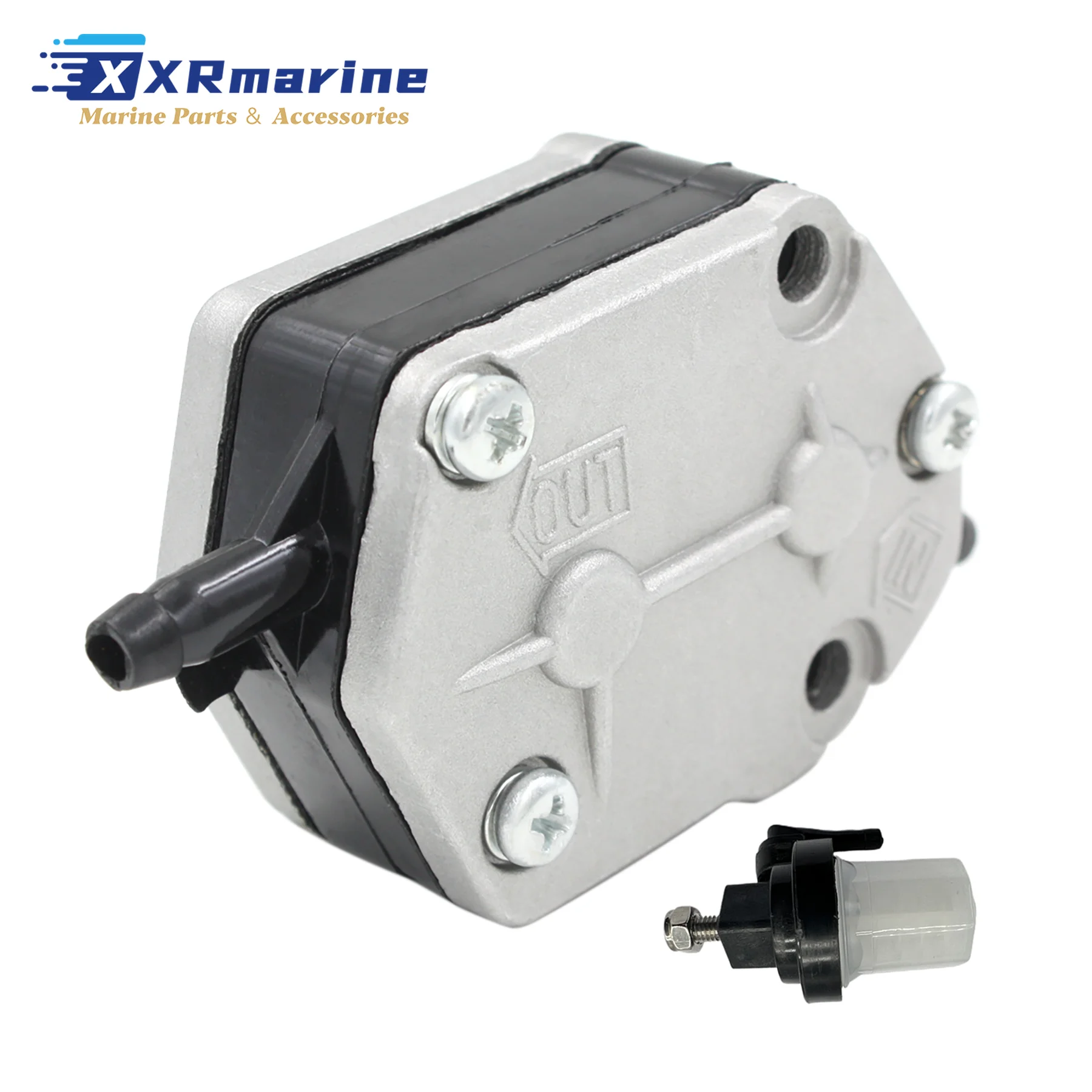 6A0-24410-05 Fuel Pump and  655-24560-01 Fuel Filter Fits for Yamaha Outboard 2 Stroke Outboard 40 50 60 70 85 90 HP 1984-1993
