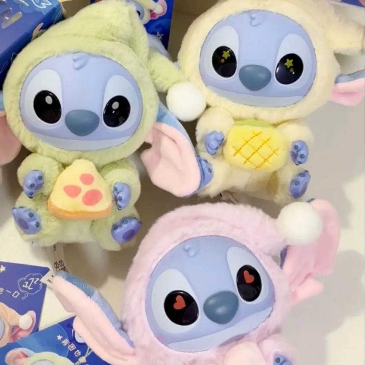 2025 حار جديد غرزة أكل بعض شيء قبل النوم سلسلة الفينيل صندوق أعمى حقيبة قلادة لطيف أفخم دمية صندوق غامض لعبة مفاجأة الهدايا