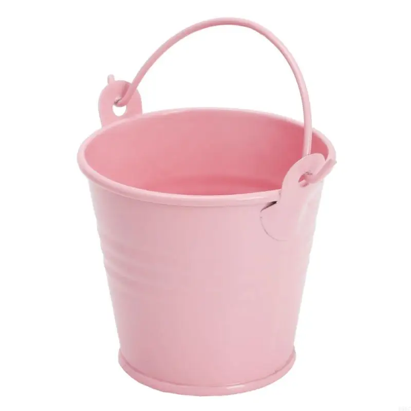 H9EC Mini Flower Pot с ручкой для хранения конфеты конфеты Организатор для хранения ковша для Хэллоуина Рождество Pary