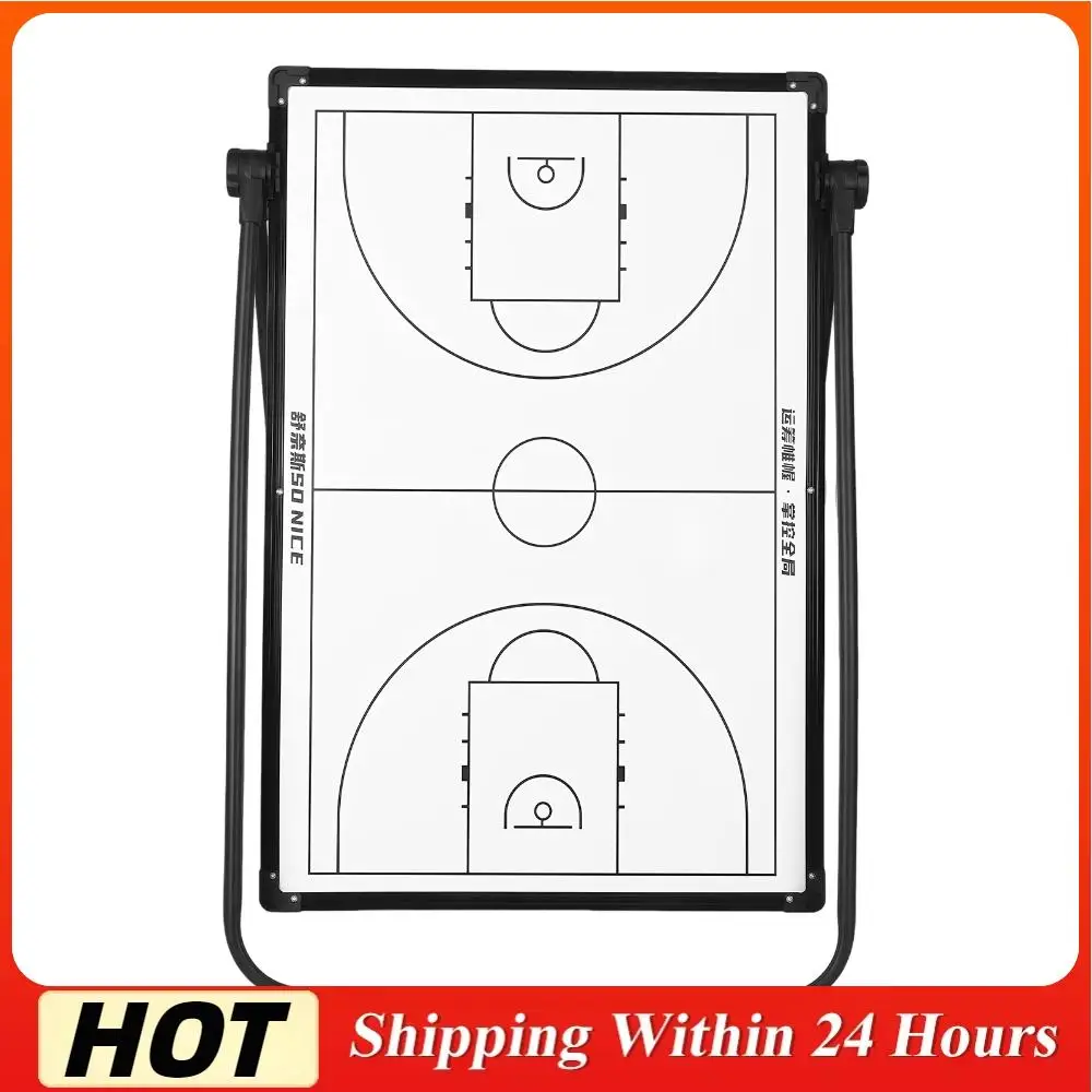 

Portable Football Clipboard with Markers Eraser Basketball Playbook Board Multi-Purpose for Basketball Soccer Volleyball Coaches