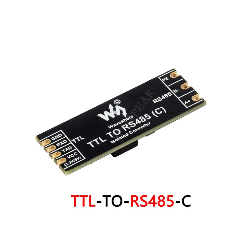 Galvanically Isolated UART TTL to RS485 (C) Converter, Multi-Protection Including Lightning & Surge Protection