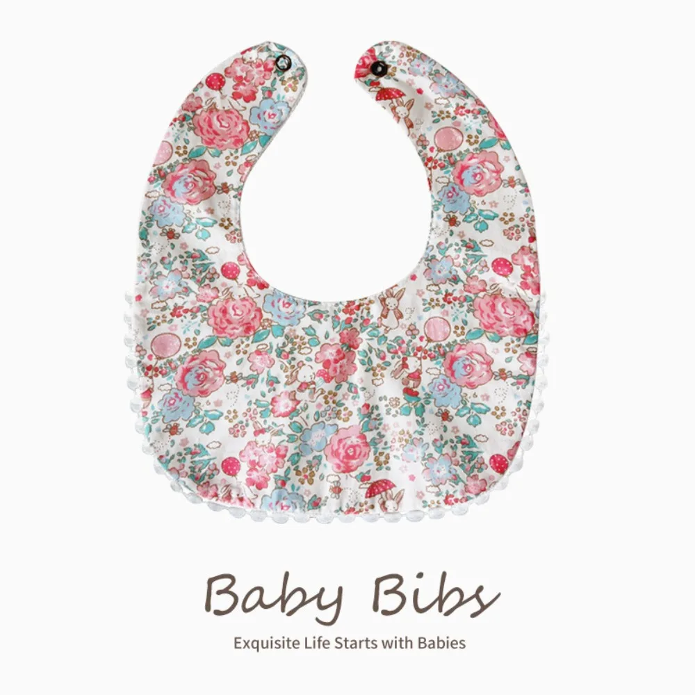 Soft Cotton Drool Stuff Bibs Korean Style Colorful Feeding Apron Waterproof Saliva Towel Baby Muslin Bibs Baby