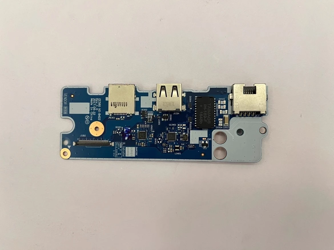 

Для Lenovo ThinkPad E580 E585 переключатель маленькая плата сетевой интерфейсная карта маленькая плата USB маленькая плата NS-B422