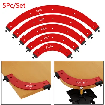 Woodworking Radius Corner Jig Set 1