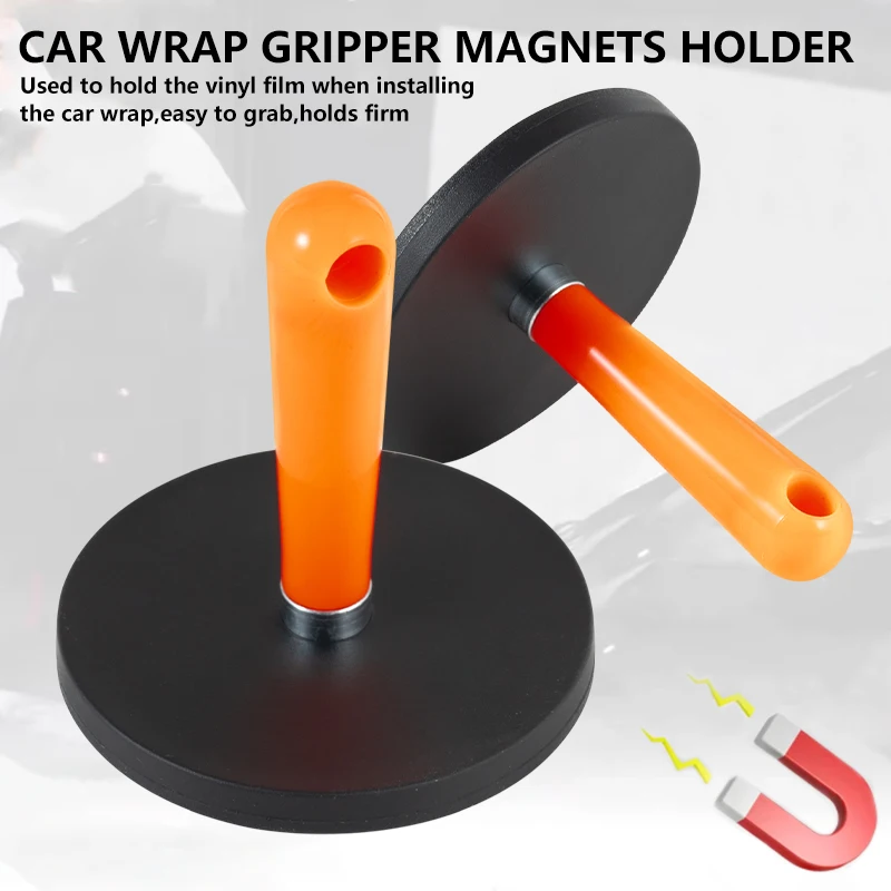 88mm Strong Magnetic Car Wrap Magnet Gripper PPF Paint Protection Film Vinyl Car Wrap Magnets Holder Install Positioning Tool
