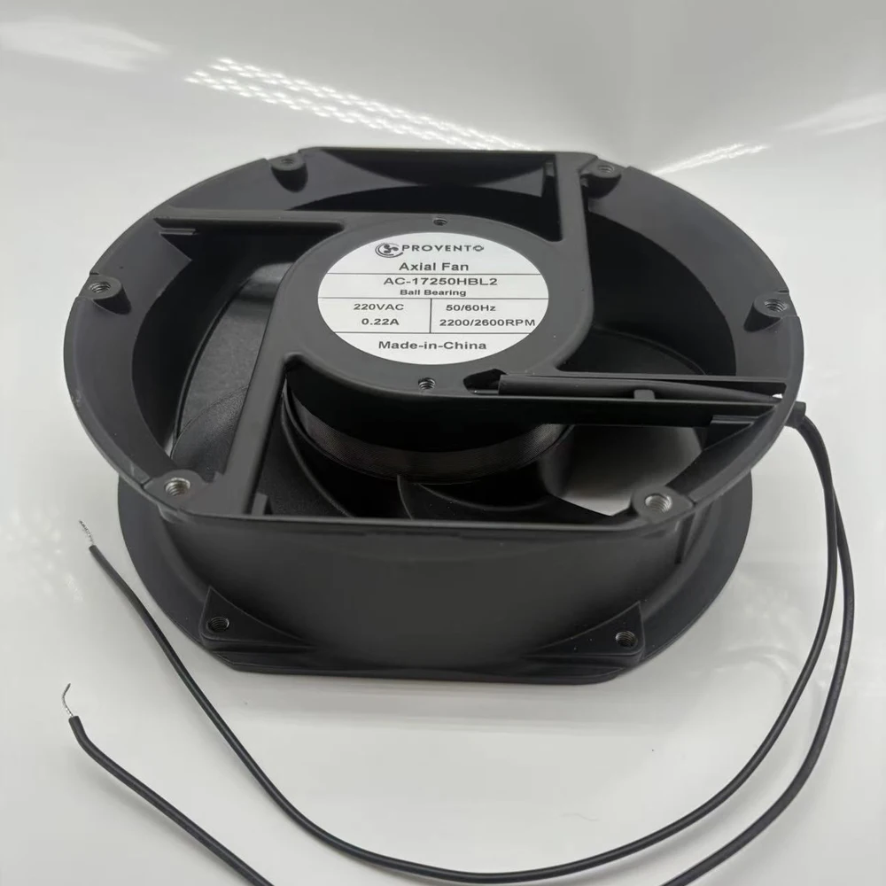 1751 17251 172*150*51 مللي متر AC220V 2600 دورة في الدقيقة الألومنيوم الإطار السنجاب قفص مروحة مروحة التبريد المحورية