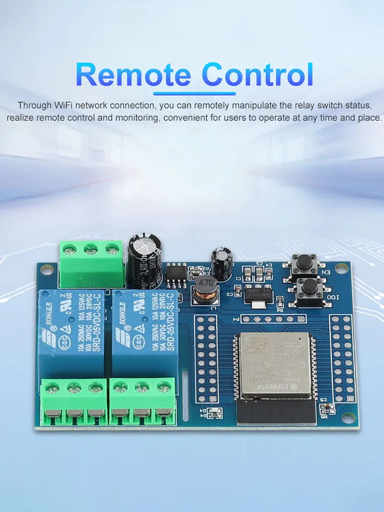 Esp32 placa de desenvolvimento secundário wifi bluetooth módulo de relé ble compatível 1/2/8 canais esp32 wifi bt módulo de relé ble