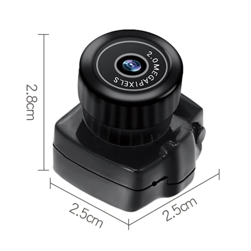 Tiny Mini Camera HD Video Audio Recorder Webcam Y2000 Camcorder Small ​Security Secret Nanny Car Sport Mini Cam