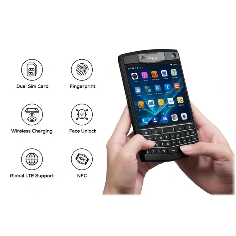 Imagem -03 - Unihertz-titan Ip67 Smartphone 4g Robusto Octa Core 6gb 128gb Android 10 Telefone Móvel com Teclado Qwerty Nfc 6000mah