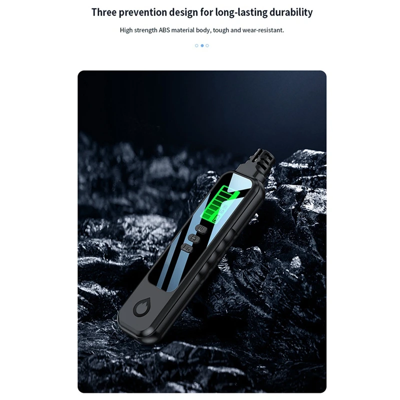 A003 detector de vazamento de gases combustíveis testador de vazamento de gases naturais medidor analisador de concentração de gases combustíveis