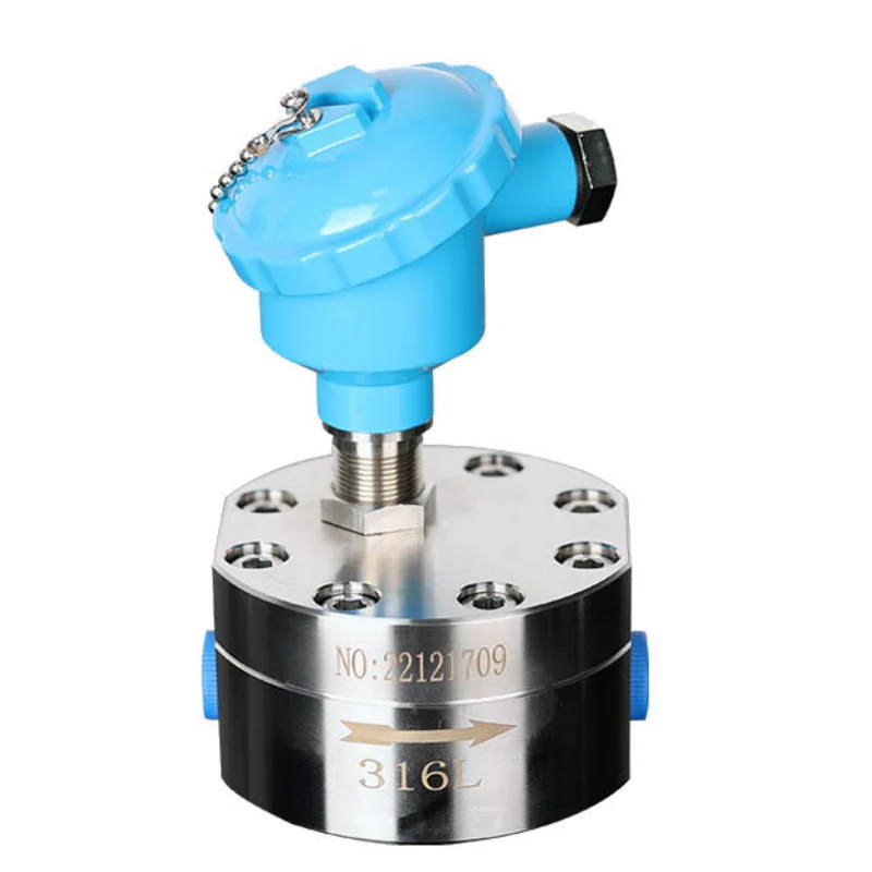 Mini Positive Displacement Flowmeter 420ma Flow Sensor Micro Gear Flow Meter