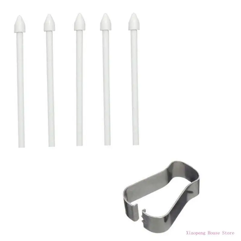 Styluses Pen Nib Tips Tips Retroval Twezers Toolt Set for Tab S24U / S23U / Note 10/20 77JC