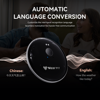 Ai Smart Translator Bluetooth Connected APP Real-time Transaction Record and Summarie of Meeting Smart Translator For IOS Phone