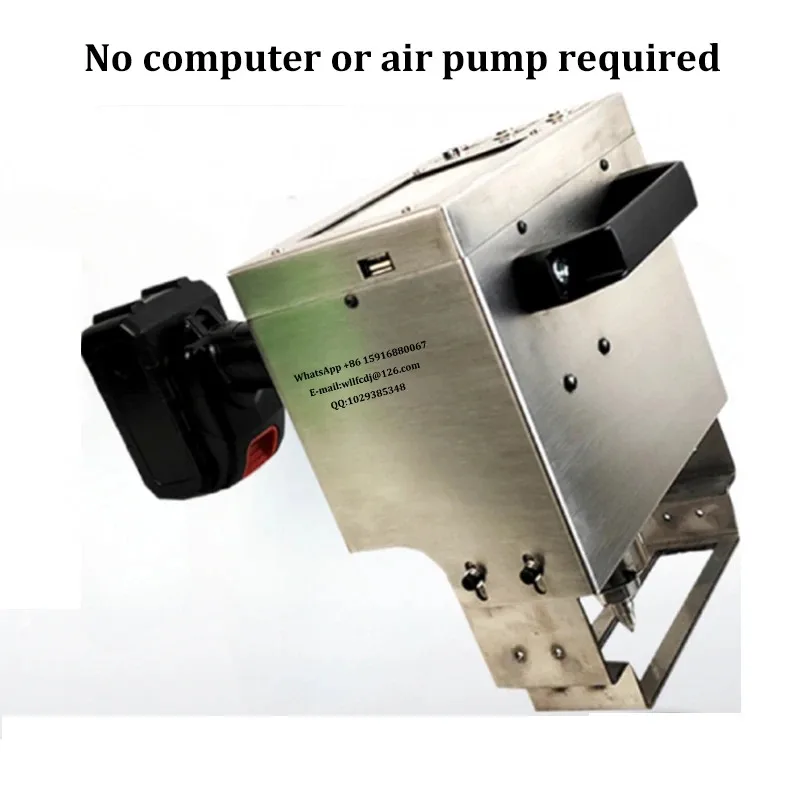 20X120mm Portable Electric Marking Machine Vehicle Chassis Number Metal Handheld