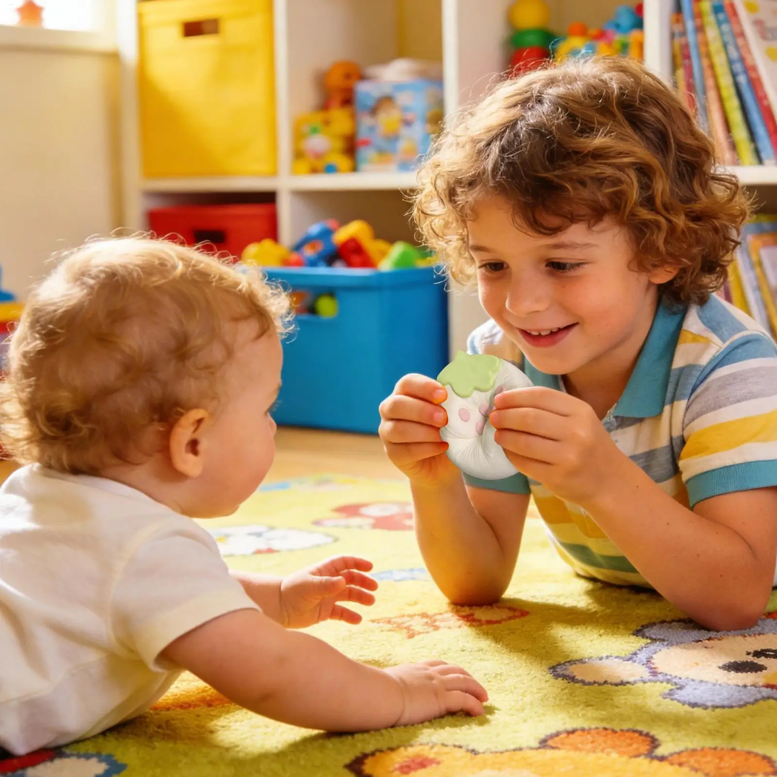 

Игрушки-антистресс для детей в форме клубничного торта, медленно восстанавливающие форму, многоразовые, для вечеринок, для мальчиков, девочек, детей, подростков и взрослых