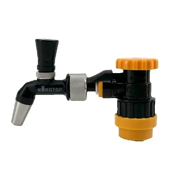 Free Shipping Kegland NukaTap Mini Flow Control Faucet Disconnect Kits  Home Brewing Appliance
