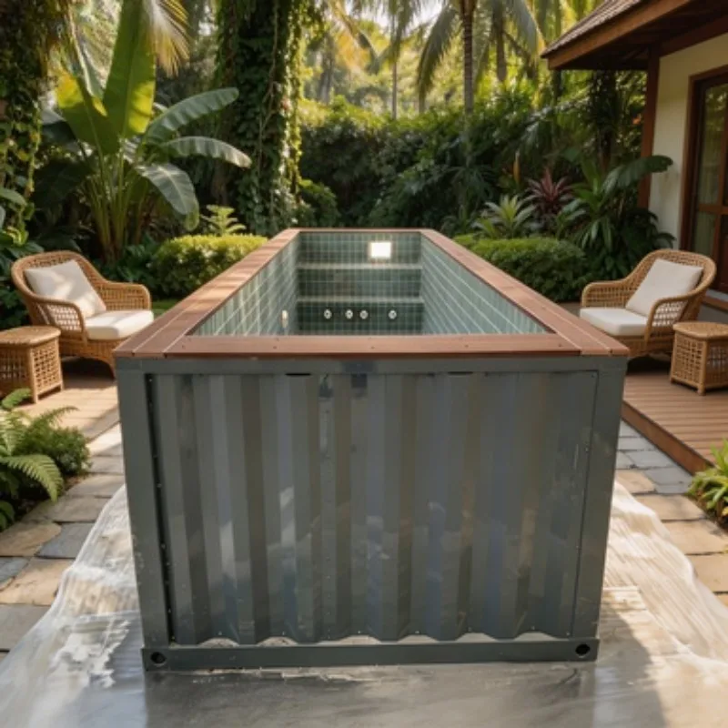 Factory Direct Home Pre Fabricated Under Ground Spa Pools Swimming Outdoor Fiberglass Swimming Pools