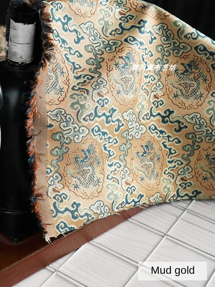 قماش الجاكار النمط الصيني أغنية الديباج Hanfu سترة الملابس الساتان بالجملة القماش Diy Sewina بواسطة متر المواد