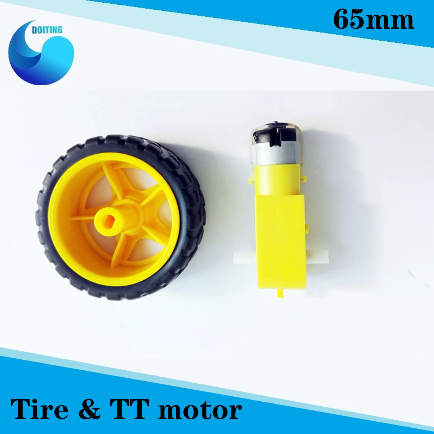 強力な磁気モーターを備えたスマートカーエンジンのセット,モーターとロボットを備えたウェットモーターセット,65mm