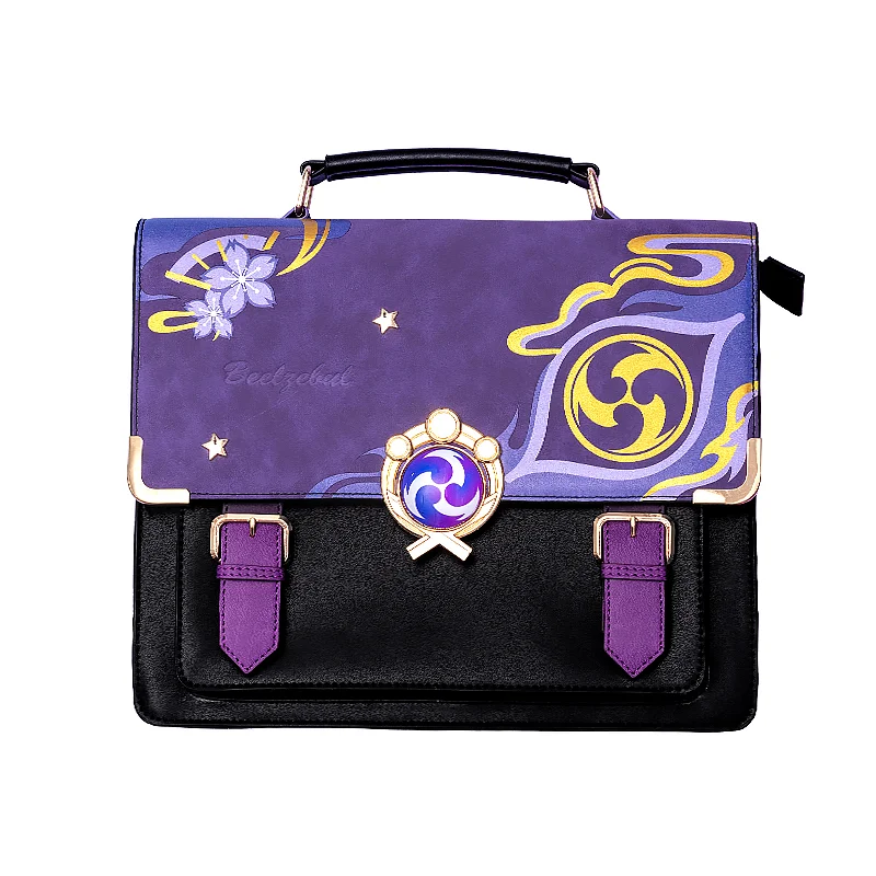 IN magazzino Xiao/Klee/Wanderer/Raiden/Venti/Zhongli Doujin Bag Genshin Impact Itabag School Bag puntelli Cosplay
