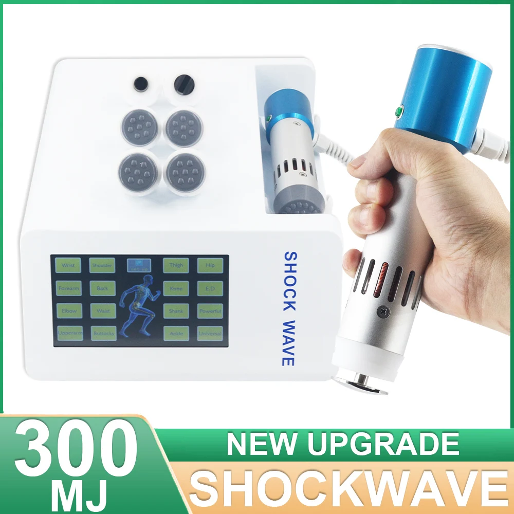 300MJ Shockwave Therapy Machine Shock Wave Massager High Energy Treatment Erectile Dysfunction Pain Relief Muscle Relaxation