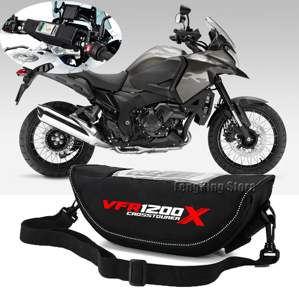 

for Honda Varadero XL1000 VFR1200X VFR 1200 X NC700X Motorcycle Handlebar Waterproof Travel Bag Storage Bag