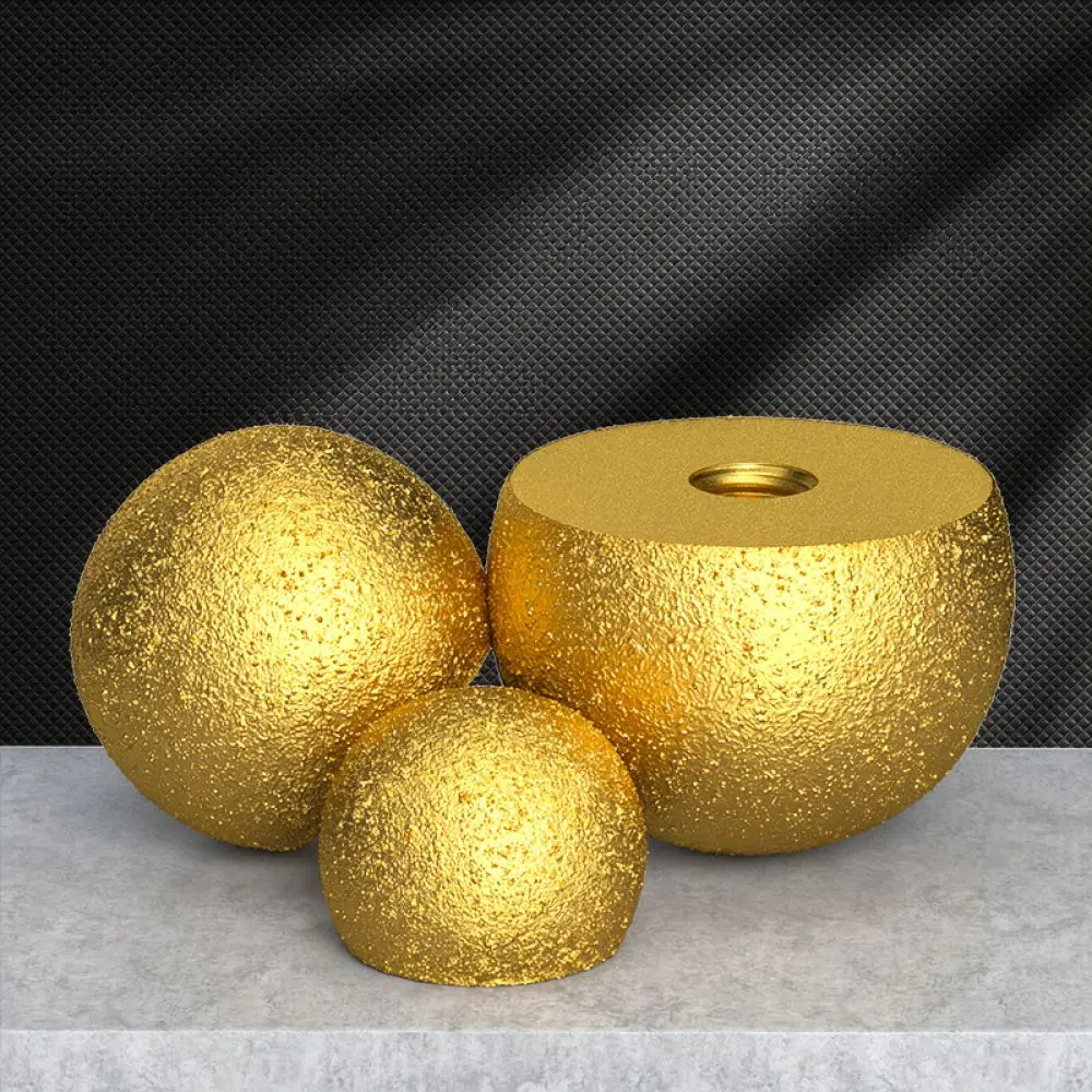 Mushroom Grinding Head For Stone Processing Brazed Drill Bit For Pebble Flower Pot Interior Cleaning And Shaping