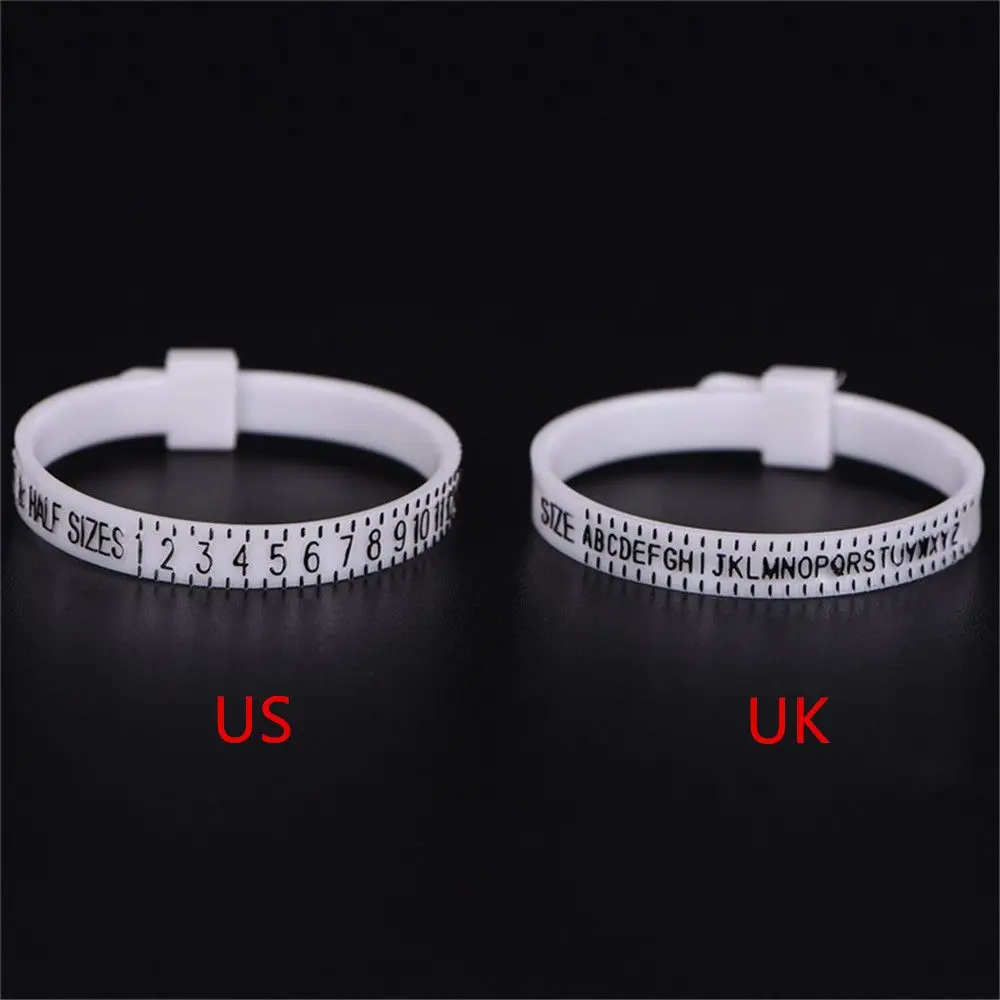 Men and Womens British/American Sizes A-Z Wedding Ring Band  Finger Gauge Ring Sizer Measure Genuine Tester