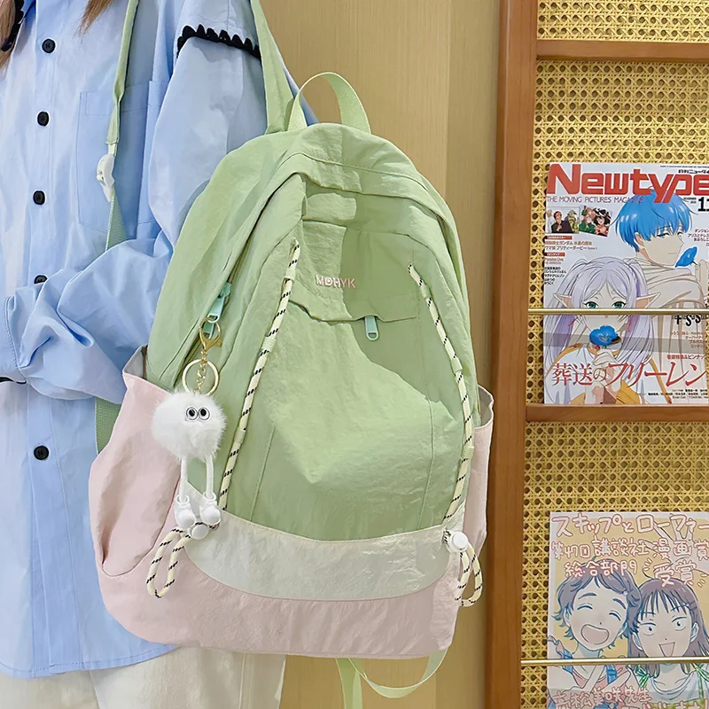 Teen Girls School Bag Lightweight School Backpack Travel Casual Daypack Fashion Rucksack Book Bag Middle High School Students