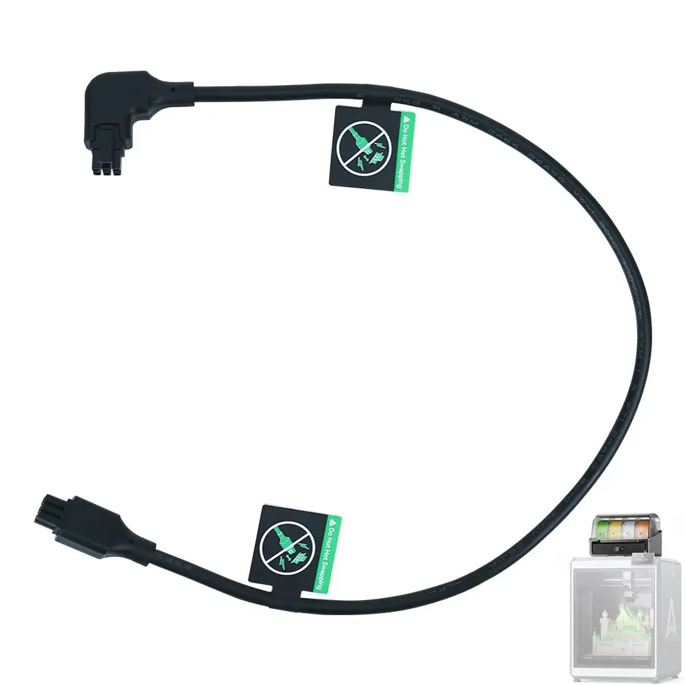 Kabel Creality CFS 45/100/150 cm, oryginalny kabel 485 Express, podłącz drukarki 3D K2 Plus/Hi Combo/K1C do systemu żarnika CFS — zdjęcie produktu 4