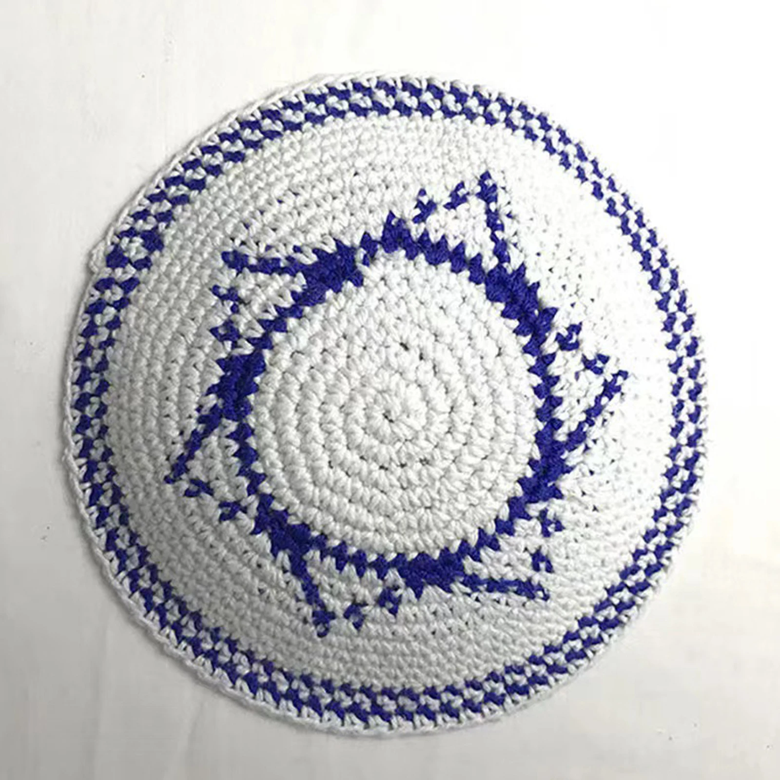 Men Yarmulke Hat Kippah Hat Hand Made Embroidered Judaica Yamaka Jewish Hats for Indoors Outdoors Celebrations Parties Supplies