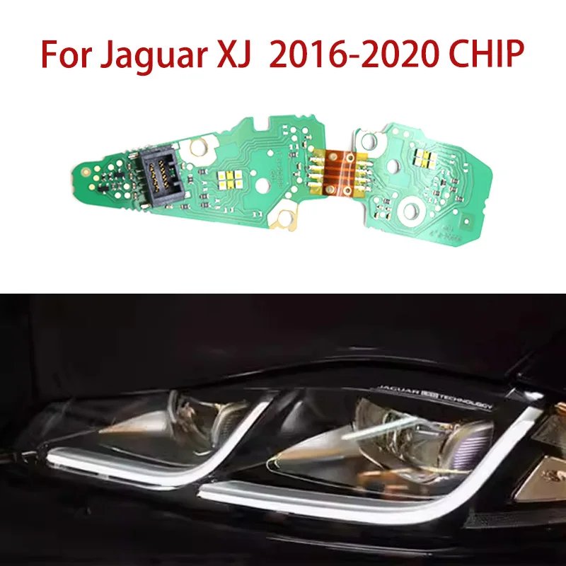 White Light Angel Eyes Ballast Chip Daytime Running Lights Circuit Chip Car Headlights DRL Chip For Jaguar XJ 2016-2020