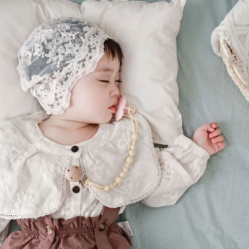 Long Cute Cartoon Baby Pacifier Clip Silicone Teether New Safety Strap To Prevent Dropping Soothing Chewing Toy for Infants