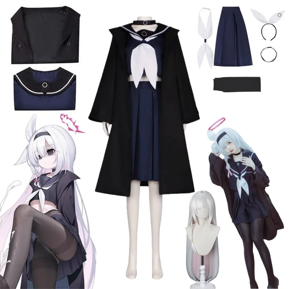 

Game Blue Archive Halloween Party Suit Anime Plana Cosplay Costume 2026