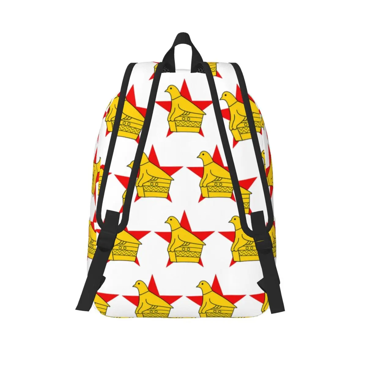 Zimbabwe Cricket Board Custom Sticker Student Backpack School Bag Hiking Travel Daypack Boys Girls Fashion Bookbag Shoulder Bags