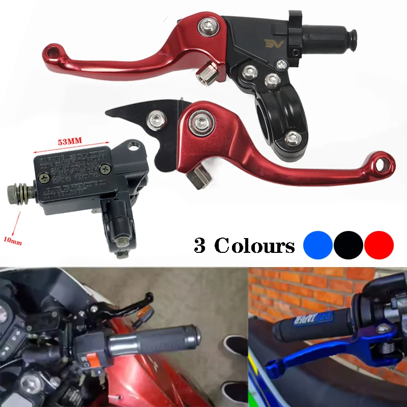 Motorcycle ASV Brake Clutch Bull Horn Levers Handle Vehicler For KTM CRF KLX YZF RMZ Motocross Dirt Pit Bike Scooter Universal