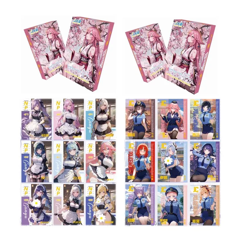 Goddess Story Collection Doukatang Endless Romance Wave2 Fold Card Gift Temptations Playing Acg Beautiful Color Trading Cards