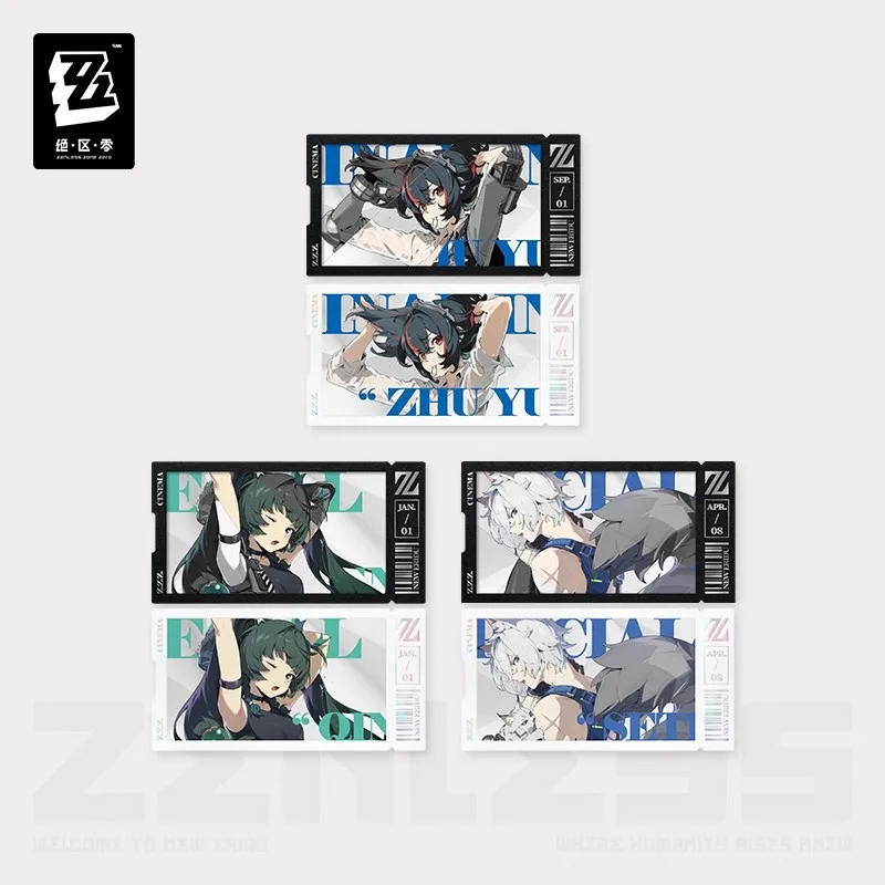 

Official miHoYo Zenless Zone Zero Art Series Collectible Card Set: Criminal Investigation Special Response Team