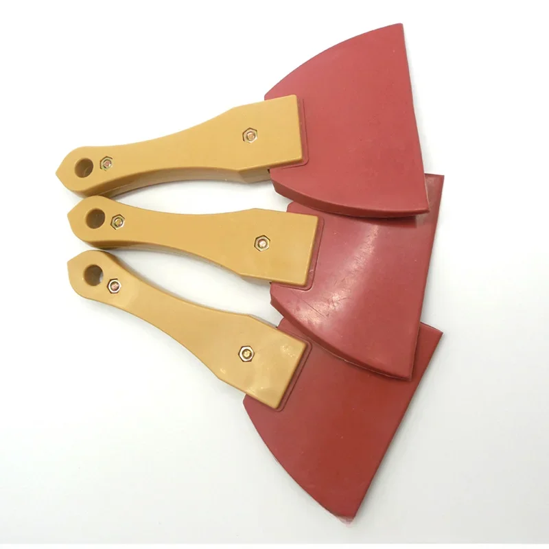 Rubber Putty Knives Home Decor 18x9.7x1.6cm Triangle Shaped High Quality  Handle Filmed Paint Scraper Tool Shovel