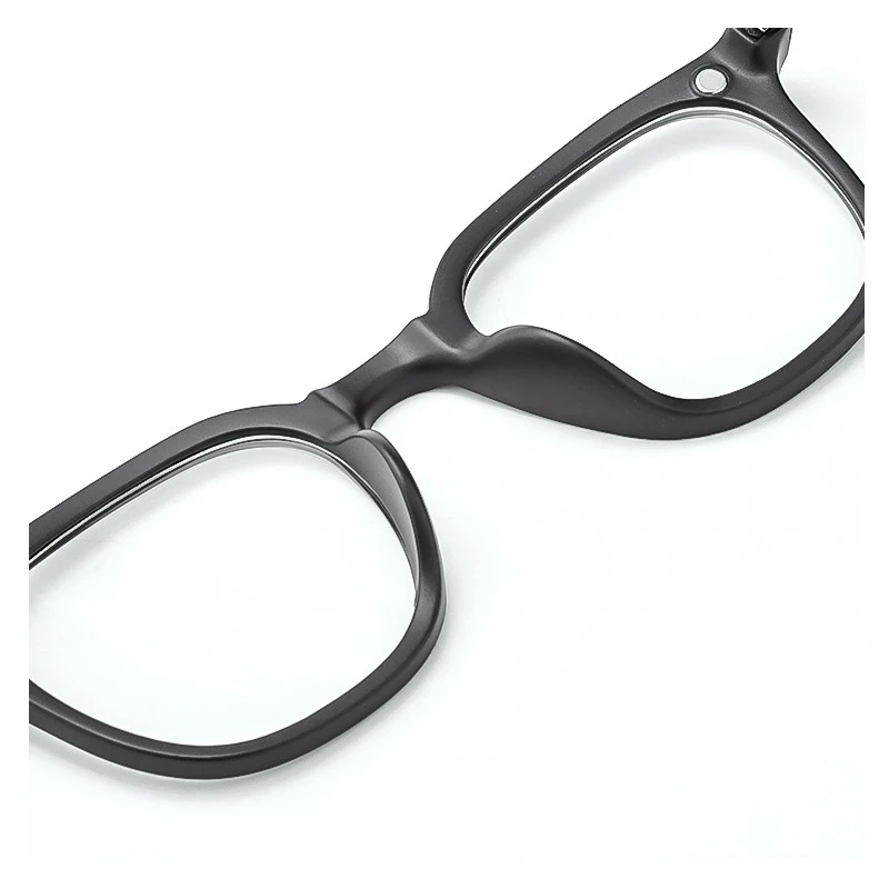 TFTB Polarized Magnetic Clip-on Glasses Men and Women Flip-up Design Retro Round Optical Prescription Eyeglasses Frames 142mm