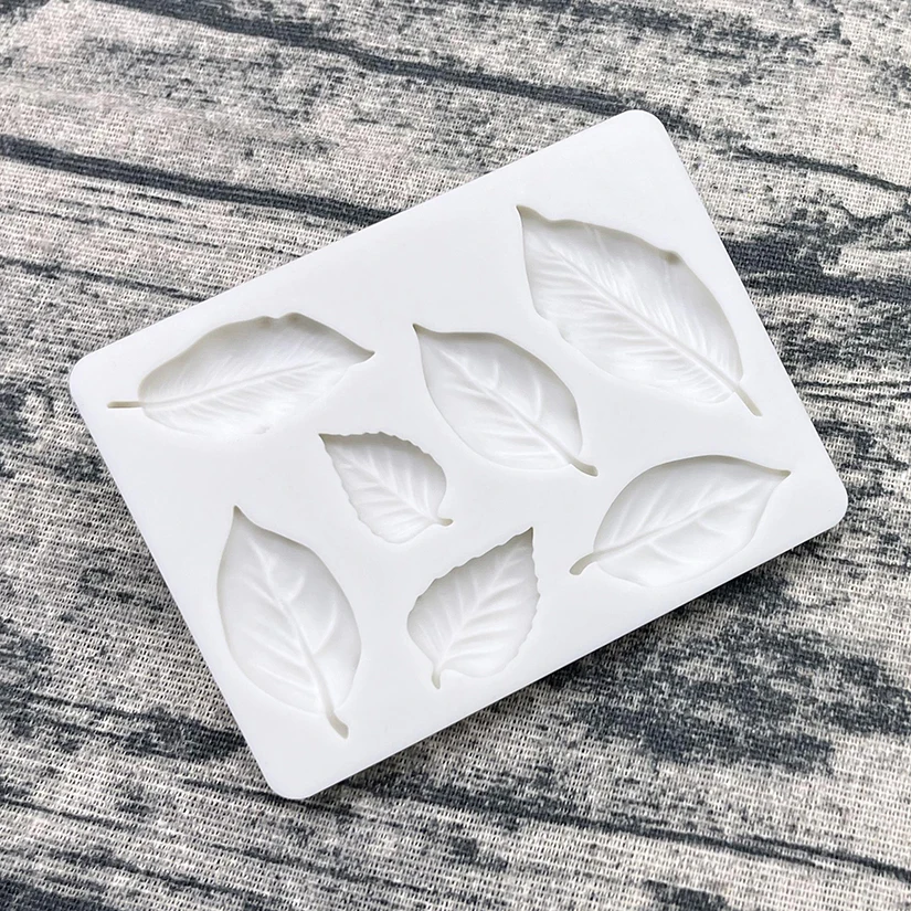 Leaf Silicone Cake Mold Sugarcraft Cupcake Baking Mold Fondant Decorating Tools