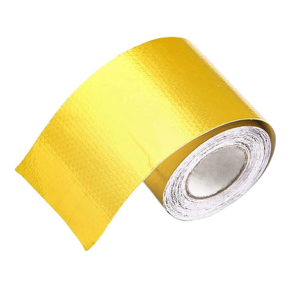 

900 X5x0.1cm High Temperature Resistant Aluminum Foil Tape Duct Waterproof Exhaust Wrap Range Hood