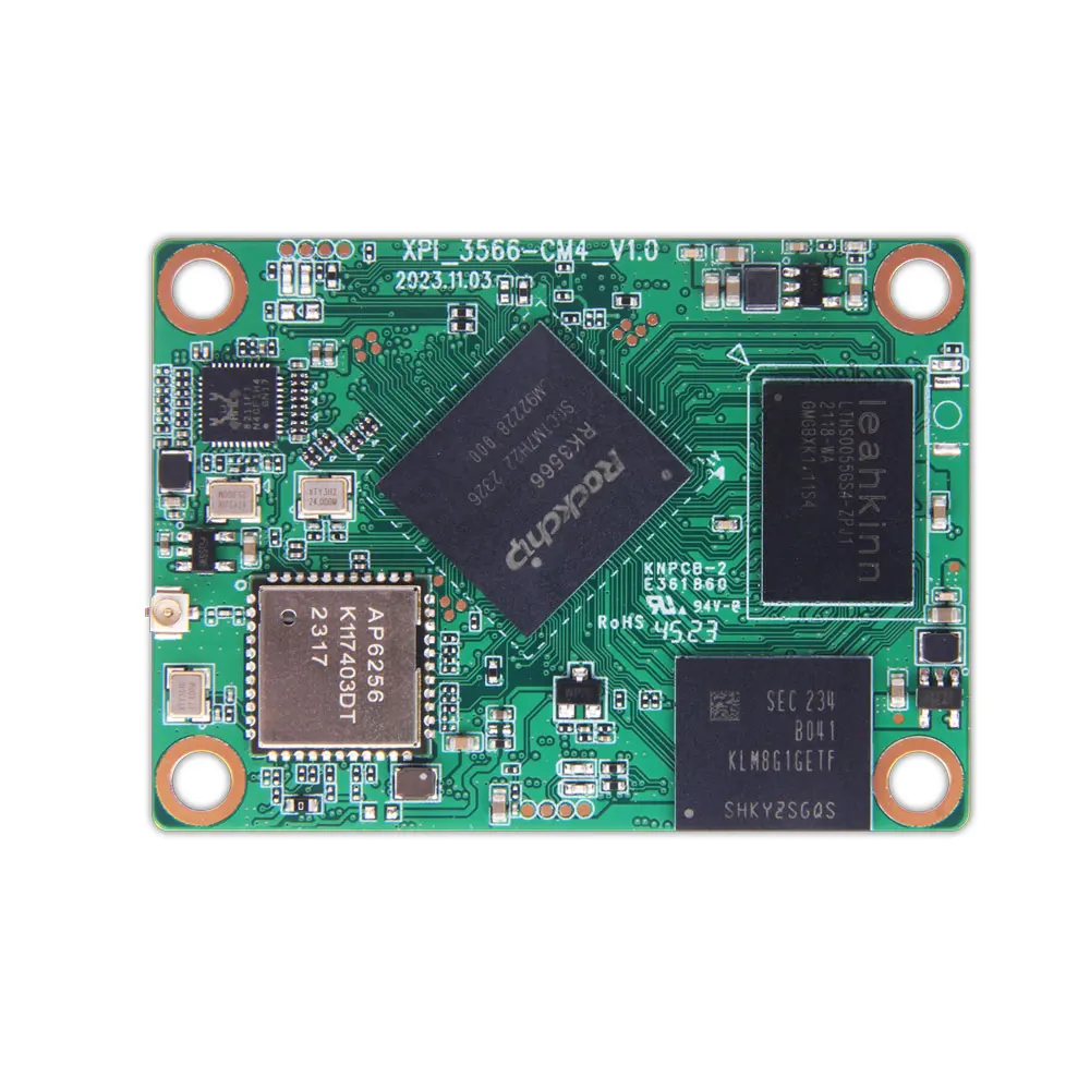 Geniatech XPI-3566-CM4 SBC 모듈 소스 개발 안드로이드 리눅스 Arm Rk 코어 보드 개발 보드 키트
