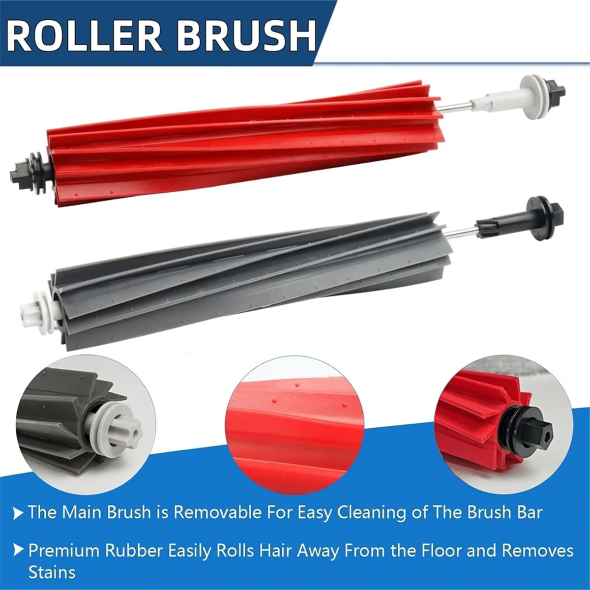 ABKR For Roborock Q5 Pro / Q5 Pro+ / Q8 Max / Q8 Max+ Robot Vacuum Main Side Brush Hepa Filter Mop Cloth Dust Bags Parts