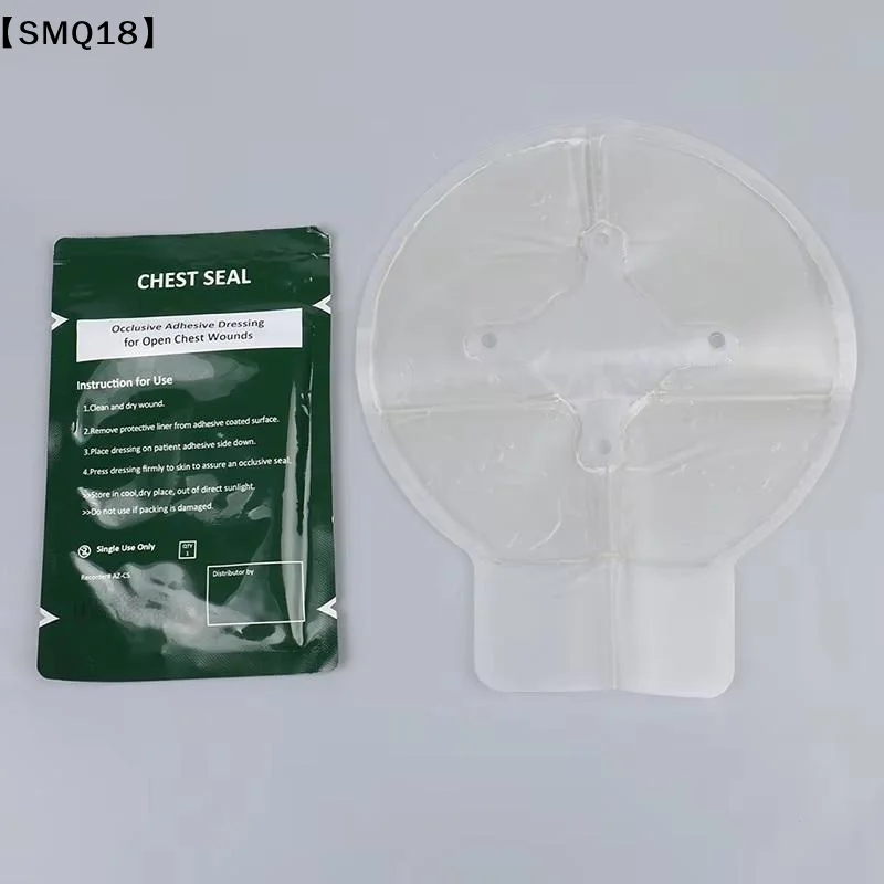 1PCS Safety Survival Emergency Trauma Sticker Chest Seal Vented First Aid Patch Outdoor Tool【SMQ】