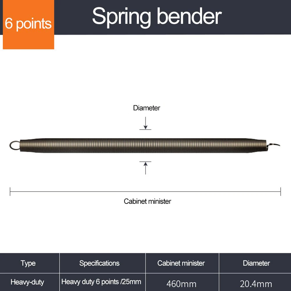 16-32mm PVC Wire Tube Spring Bender 420mm 4 Point Square Steel Pipe Bender Bending strumento manuale Curve Spring parti dell'elettricista