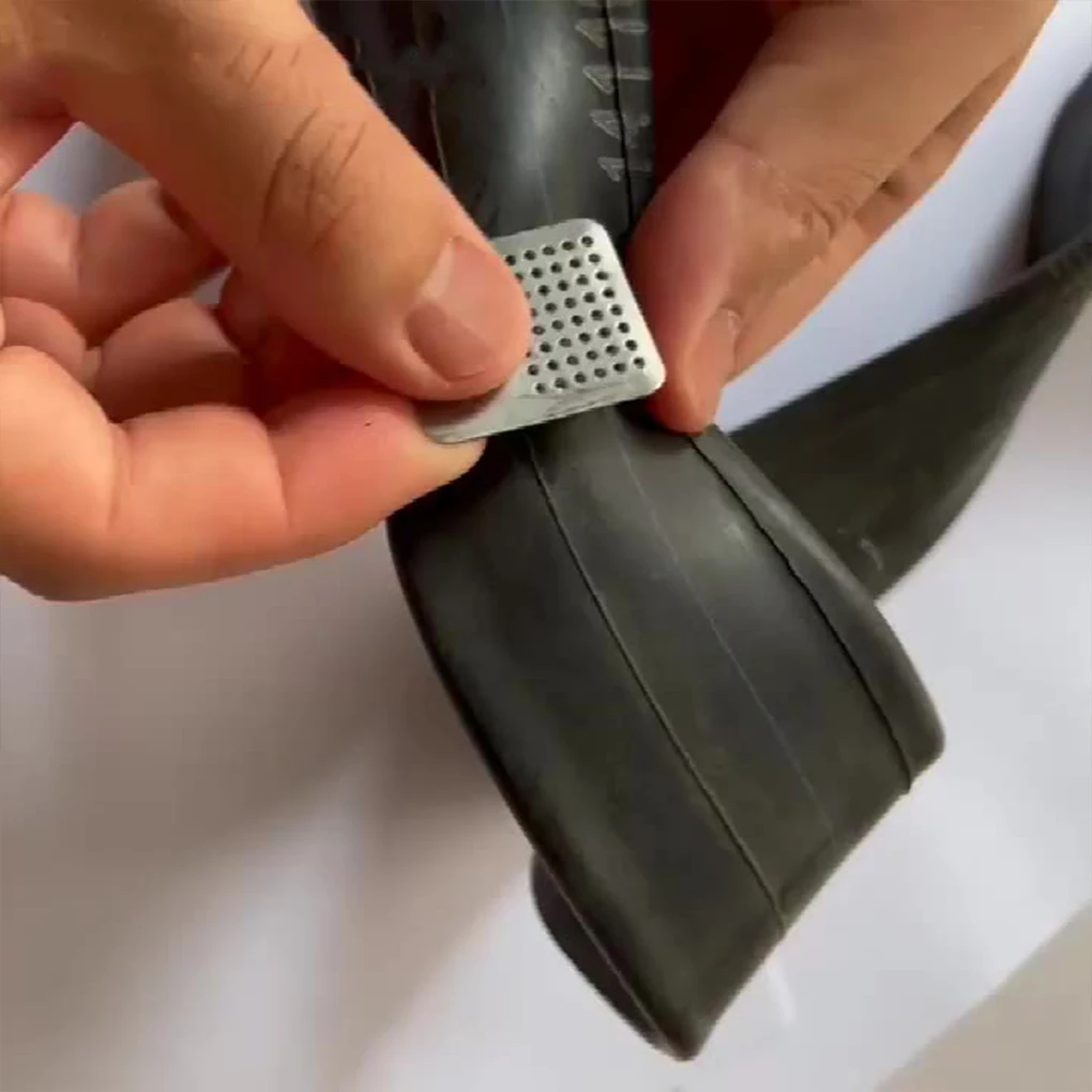 

100 шт., рашпиль для ремонта велосипедных шин, ручные аксессуары из нержавеющей стали для обслуживания проколов велосипеда, детали, жесткие инструменты для ремонта